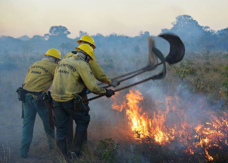 Ibama autoriza Prevfogo a contratar profissionais para o combate à incêndios 