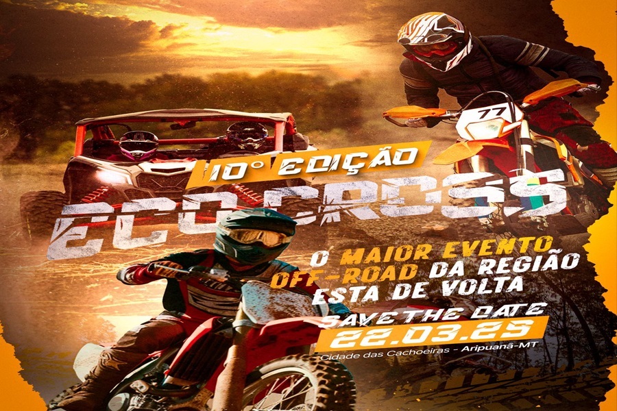 Aripuanã recebe a 10ª edição do Eco Cross neste domingo (23) 