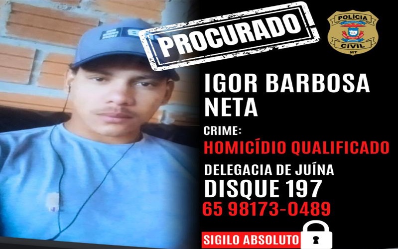 Polícia Civil procura por autor de homicídio de comerciante em Juína 