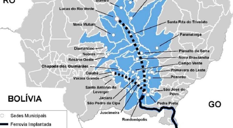 Prefeito de Nova Mutum prevê forte desenvolvimento econômico e logístico com chegada de ferrovia 