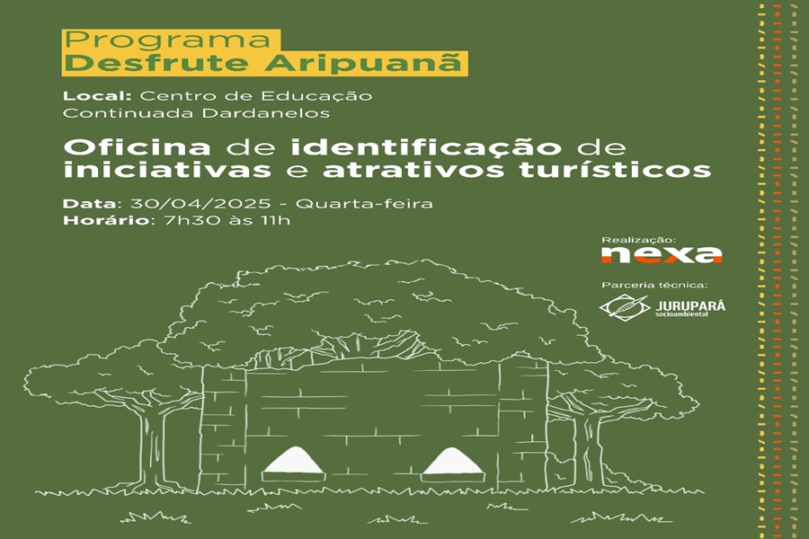 Programa Desfrute Aripuanã promove oficina para mapear potencial turístico do município 