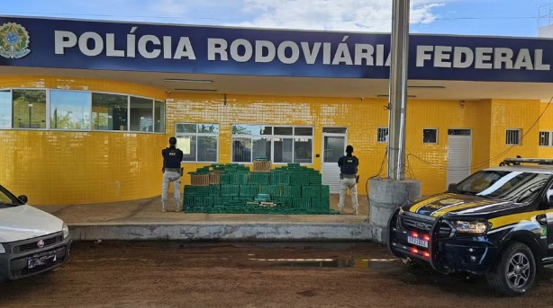 Motorista é preso com mais de 800 kg de maconha em caminhonete na BR-070 em MT 