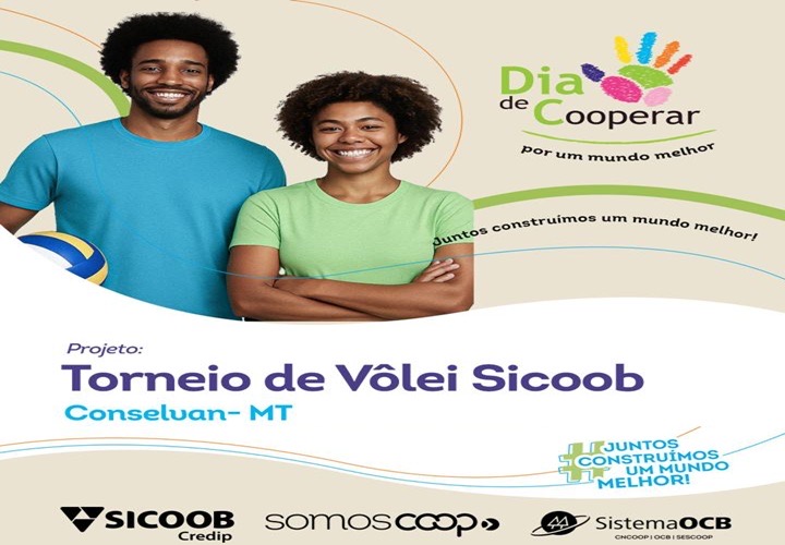 Conselvan recebe 1º Torneio de Vôlei Sicoob com esporte, solidariedade e integração comunitária 