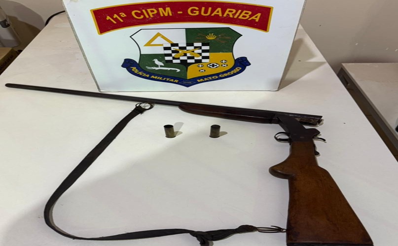 Discussão termina em troca de tiros e prisão em Aripuanã: Polícia Militar apreende arma e investiga caso 