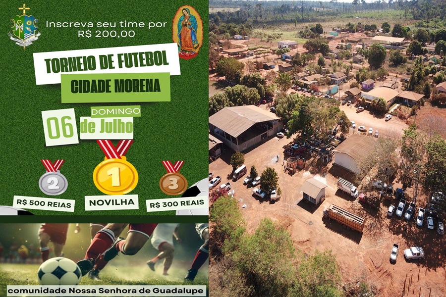 Comunidade Nossa Senhora de Guadalupe convida para tradicional festa na Cidade Morena em Aripuanã 