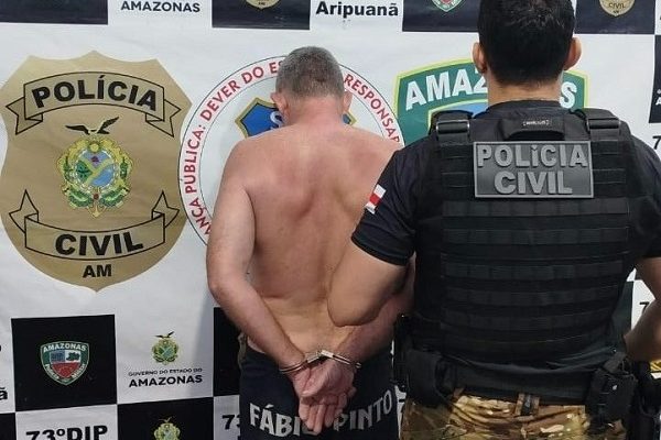 Foragido por estupro no MT é preso no interior do AM 