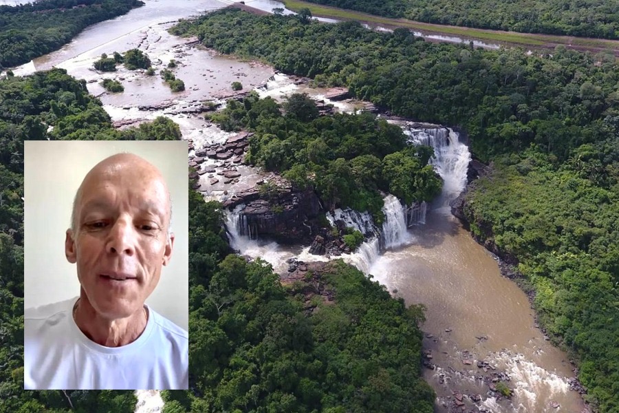 Homem morre após cair de cerca de 40 metros na Cachoeira Dardanellos em Aripuanã 
