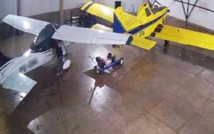 Quadrilha invade fazenda no Nortão, tenta roubar avião mas não consegue 