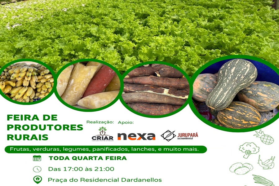 Feira de Produtores Rurais movimenta Praça do Residencial Dardanelos nesta quarta em Aripuanã 