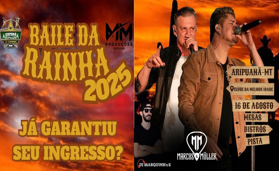 Baile da Rainha do Rodeio promete agitar Aripuanã neste sábado 