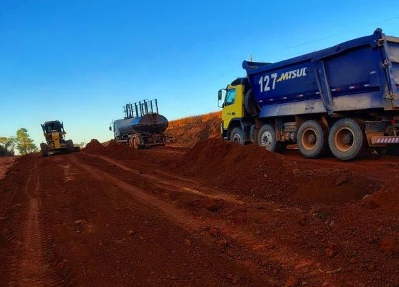 Construtora retoma obras e promete restaurar trecho danificado na MT-170 