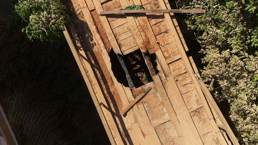 Ponte do Rio Branco, na MT-208, é alvo de vandalismo durante obras de reforma em Aripuanã 