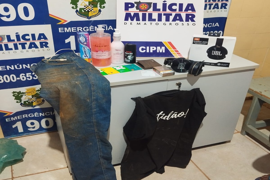 Homem é preso em Aripuanã após furtar carteira e usar cartões da vítima para compras em bares e mercados 
