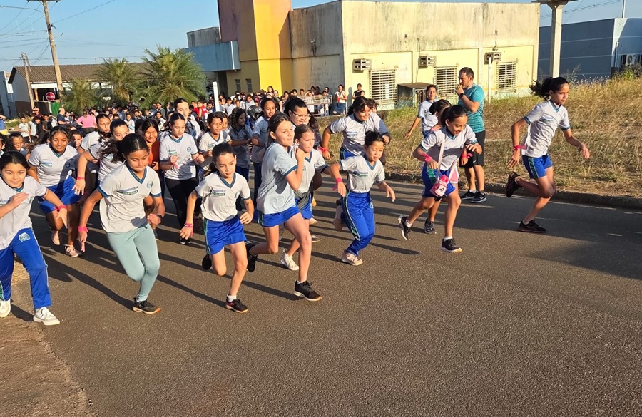 Escola Jari Edgar Zambiasi realiza 5ª Corrida da Família e mobiliza comunidade em Aripuanã 