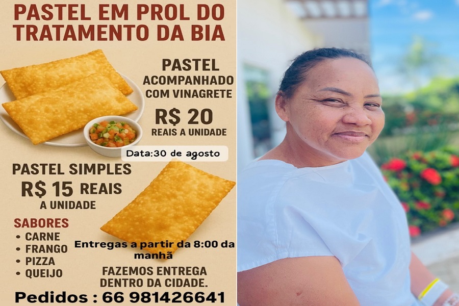 Comunidade de Aripuanã se mobiliza em ação solidária em prol de Bia, em tratamento contra câncer 