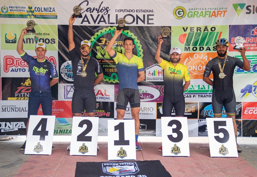 Atleta de Aripuanã conquista tricampeonato no 3º Desafio MTB em Colniza 