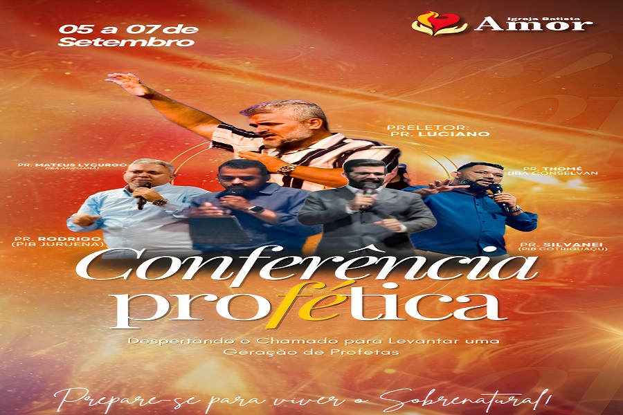 Igreja Batista Amor promove Conferência Profética em Aripuanã com três dias de ministrações e louvor  
