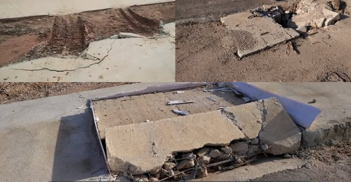 Prefeitura de Aripuanã repudia vandalismo em calçadas e bueiros no distrito de Conselvan 