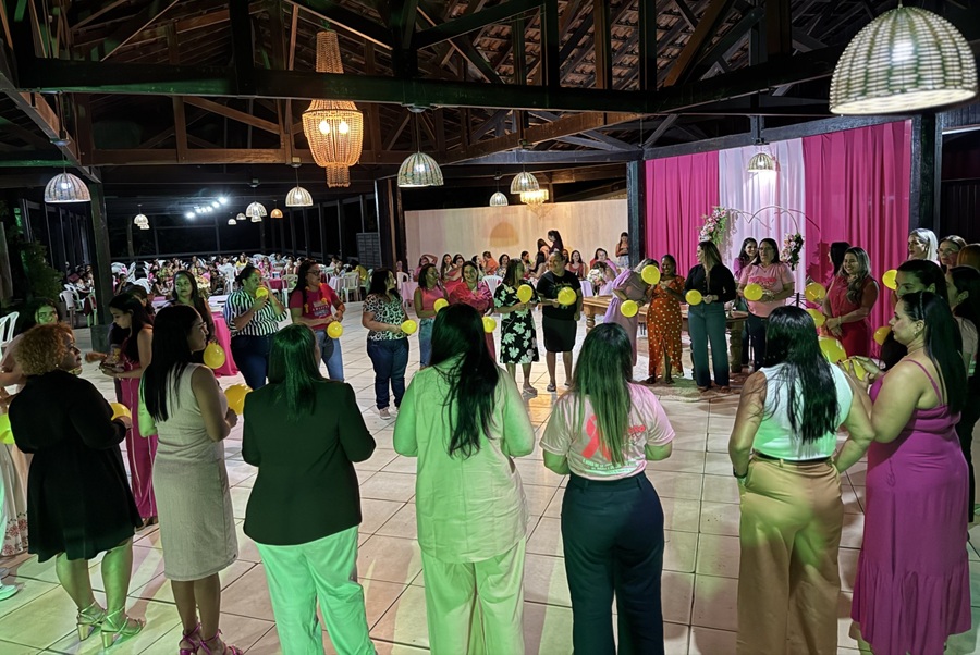 Prefeitura de Aripuanã realiza grande evento do Outubro Rosa no Balneário Oasis 