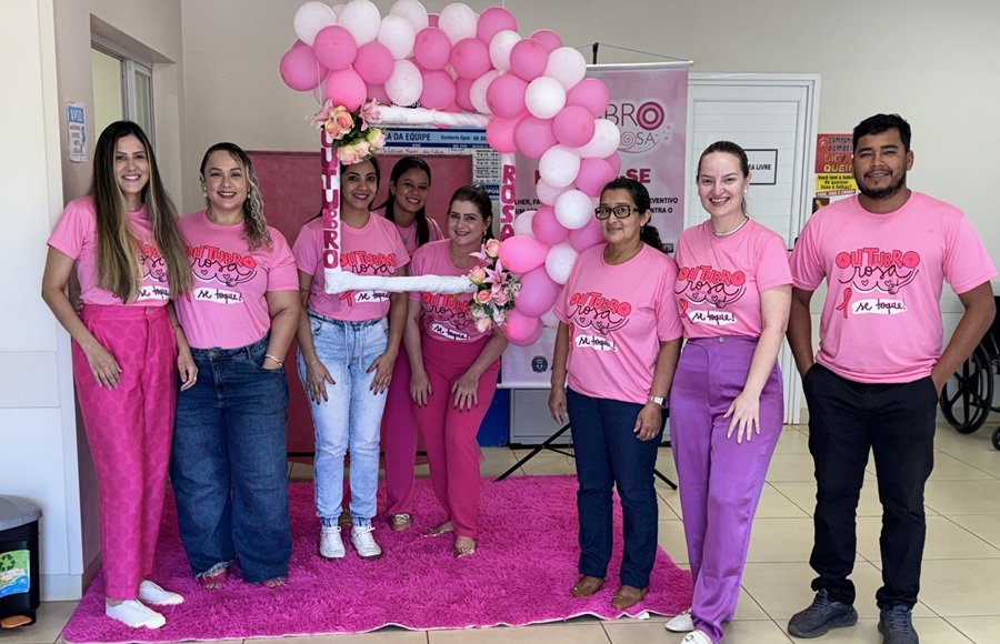 Saúde de Aripuanã realiza mais uma ação do Outubro Rosa com grande participação da comunidade 