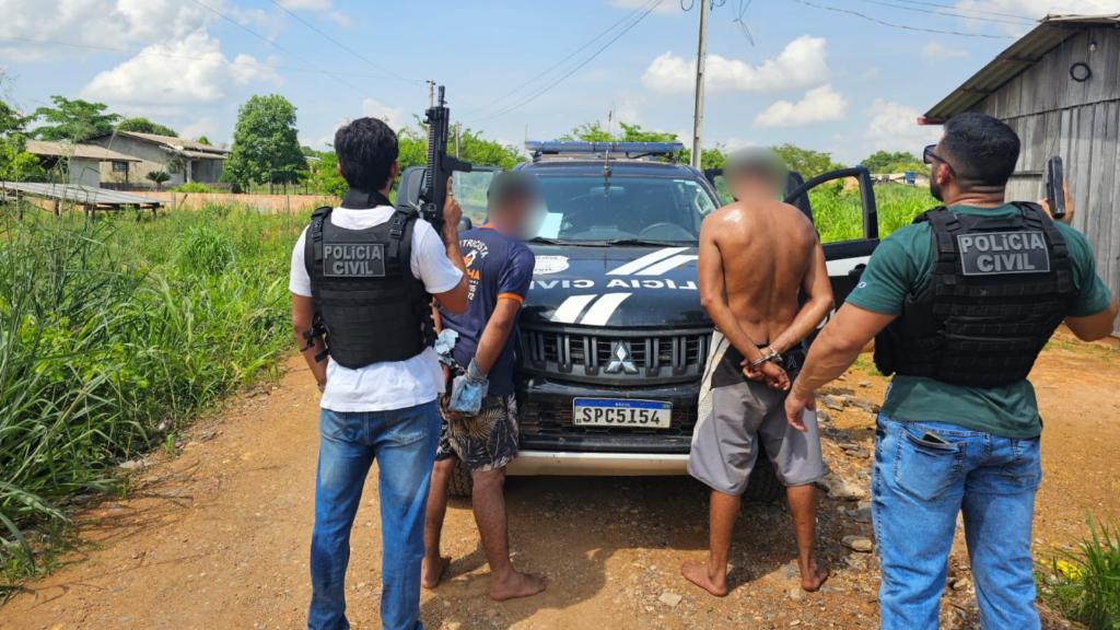 Polícia Civil de Aripuanã prende homem por ameaçar ex-companheira de morte; outro é detido por porte ilegal de arma 