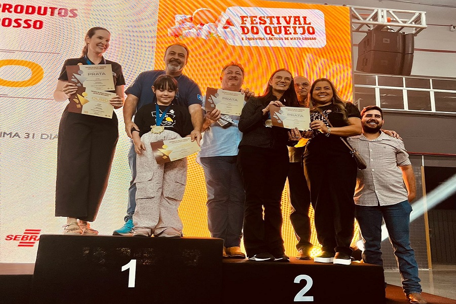 Aripuanã conquista duas medalhas de prata no Festival do Queijo 2025 e se consolida entre os grandes produtores de Mato Grosso 