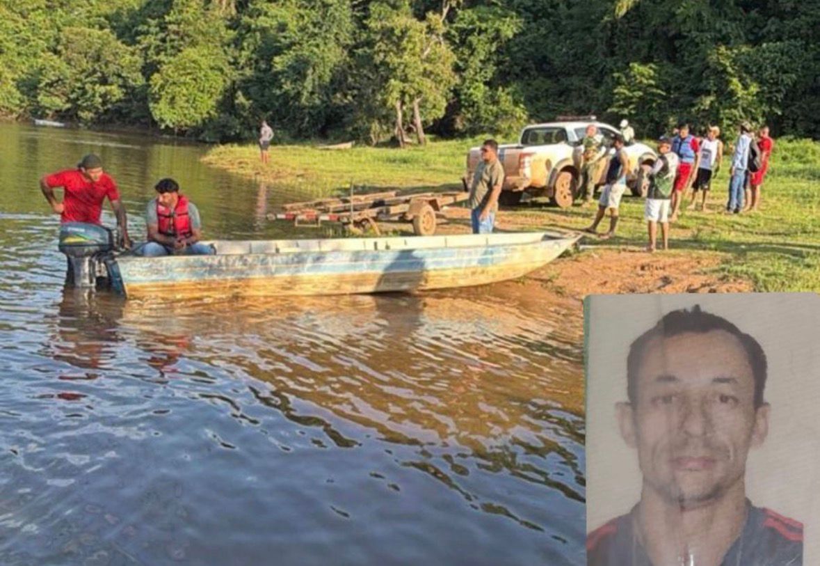 Corpo de homem desaparecido no Balneário Primavera é encontrado no Rio Aripuanã após buscas dos Bombeiros e voluntários