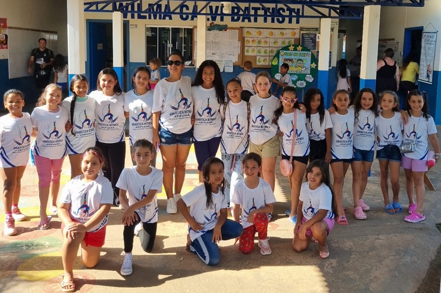 Projeto de Ginástica Rítmica de Aripuanã é convidado para representar o município em campeonato nacional em Cuiabá 