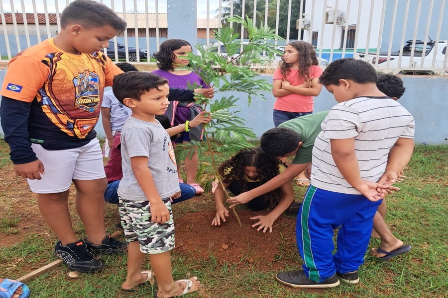 Aripuanã realiza ação de educação climática com crianças e adolescentes do NUCA em parceria com o UNICEF 