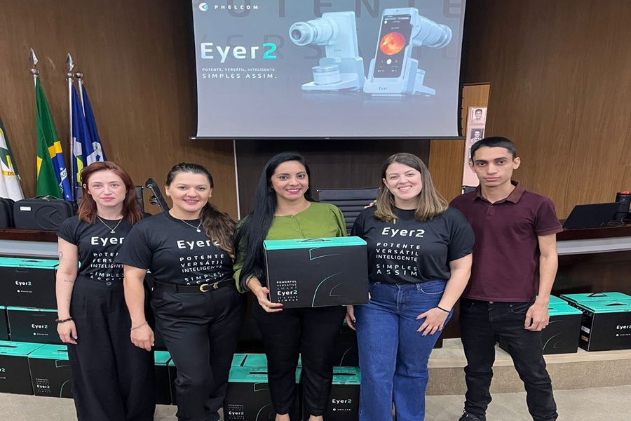 Secretaria Municipal de Saúde de Aripuanã recebe retinógrafo portátil e fortalece diagnóstico oftalmológico 