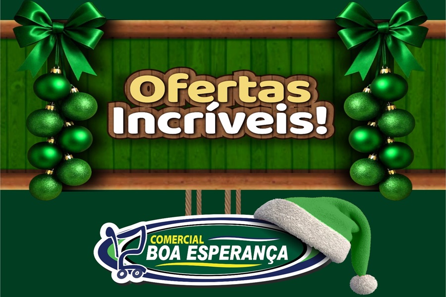 Clima de Natal movimenta Aripuanã com sete dias de ofertas no Comercial Boa Esperança 