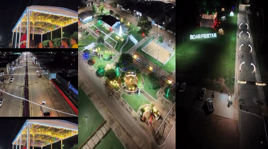 Prefeitura de Aripuanã abre oficialmente o Natal de Luz 2025 com programação cultural e atividades para toda a família 