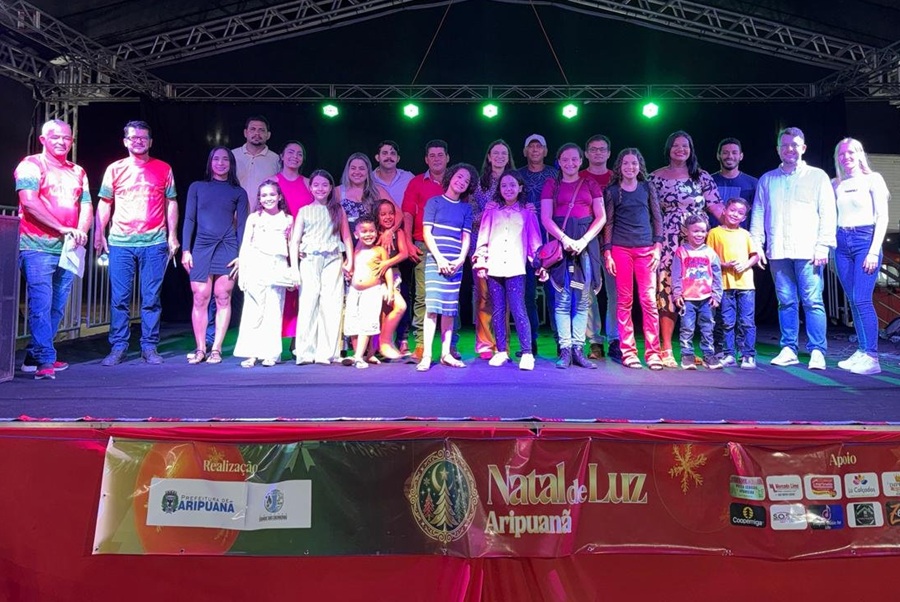 Natal de Luz celebra cultura, talentos locais e sorteio do IPTU Premiado em Aripuanã 