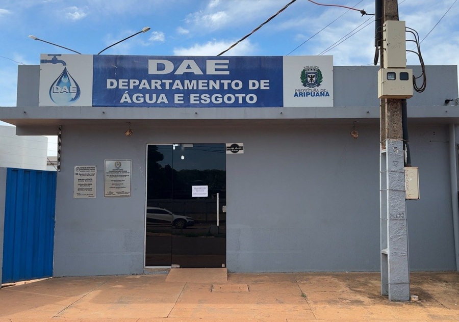 Prefeitura reforça importância do pagamento em dia da água para manutenção dos serviços do DAE 