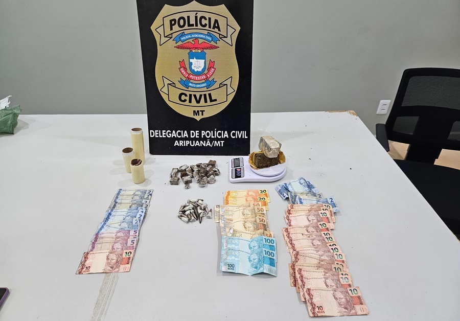 Polícia Civil prende duas mulheres por tráfico de drogas em Aripuanã 