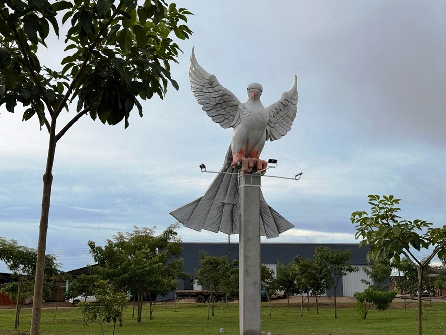 Aripuanã ganha novo símbolo de fé e esperança em memorial às vítimas da Covid-19 