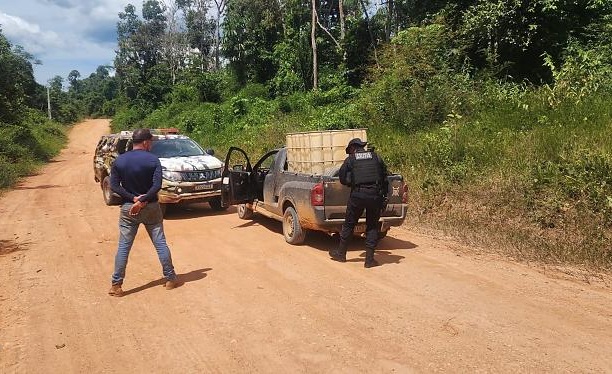 PM intercepta carga de droga avaliada em R$ 920 mil próximo ao rio Juruena 