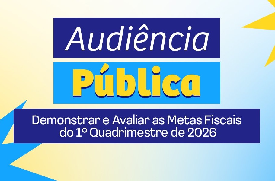 Prefeitura de Aripuanã realizará audiência pública para apresentação dos resultados fiscais do município