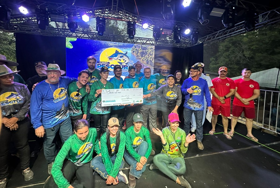 Equipe X Force conquista título da 14ª edição do Festival de Pesca de Aripuanã e leva prêmio de R$ 80 mil 