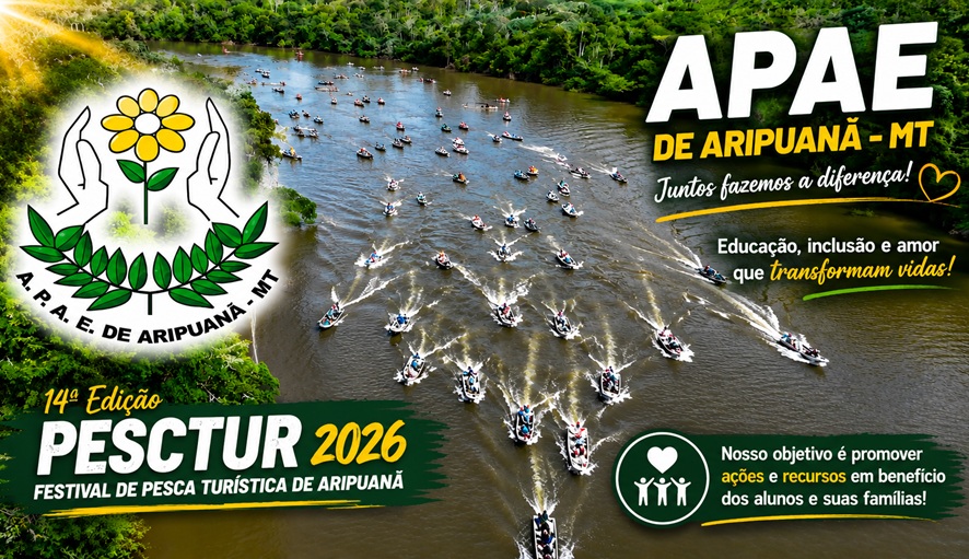 APAE divulga prestação de contas do 14º Festival de Pesca Turística e agradece apoio da comunidade em Aripuanã 