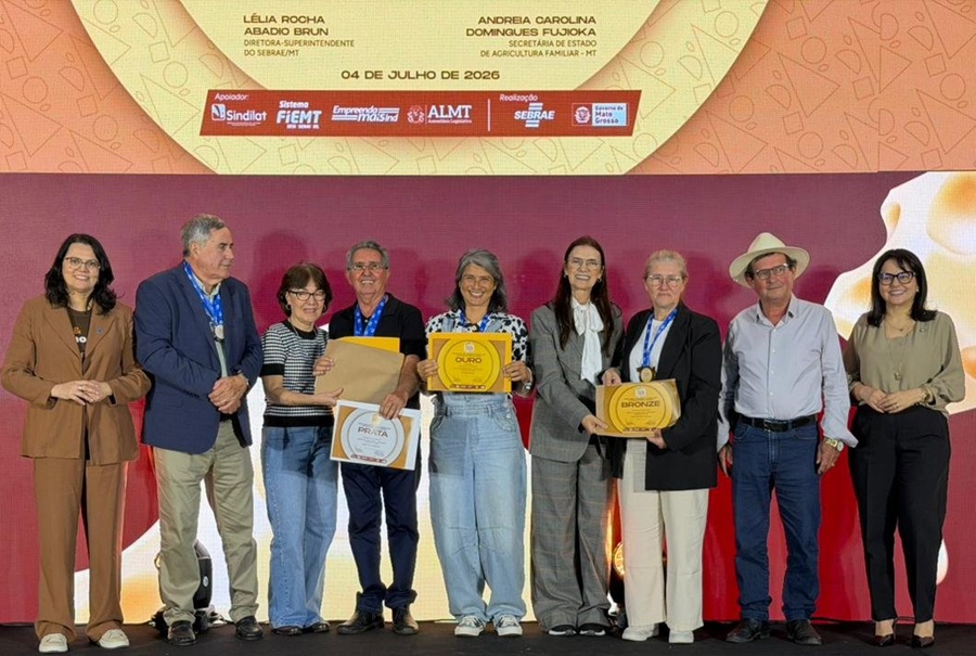 Produtora de Aripuanã conquista medalha de bronze no 3º Festival e Concurso do Queijo de Mato Grosso 