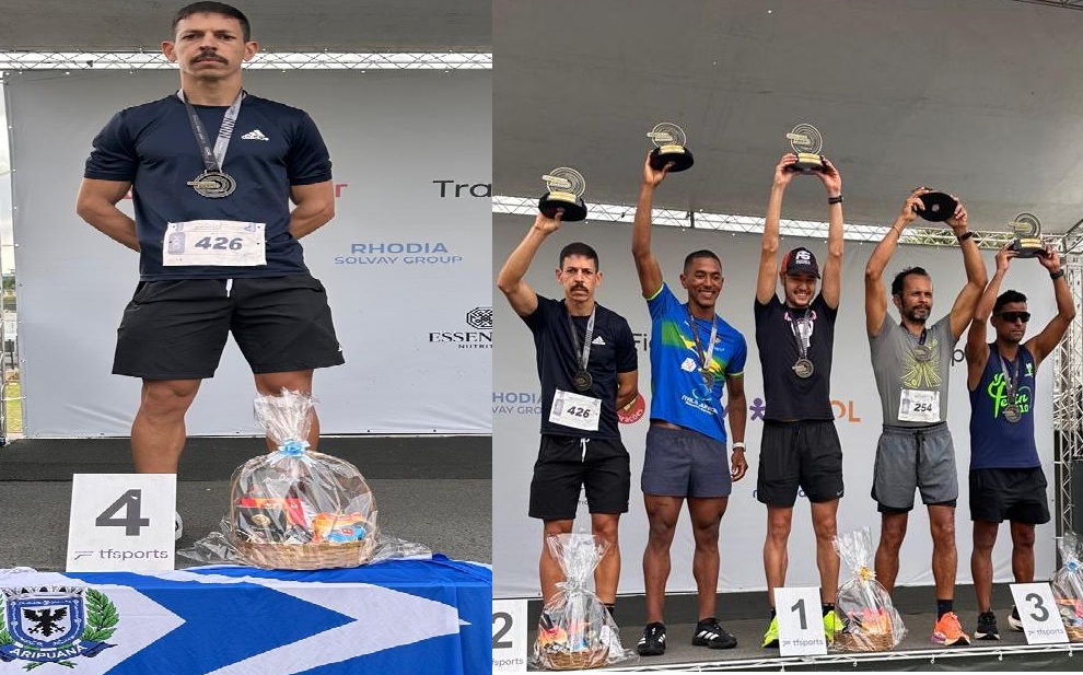 Atleta de Aripuanã conquista 4º lugar geral em corrida de 10 km em Cuiabá e mantém sequência de pódios 