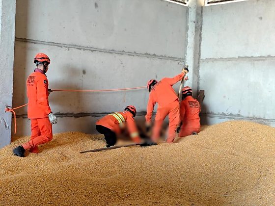 Trabalhador morre em Castanheira ao ser soterrado por milho dentro de armazém 