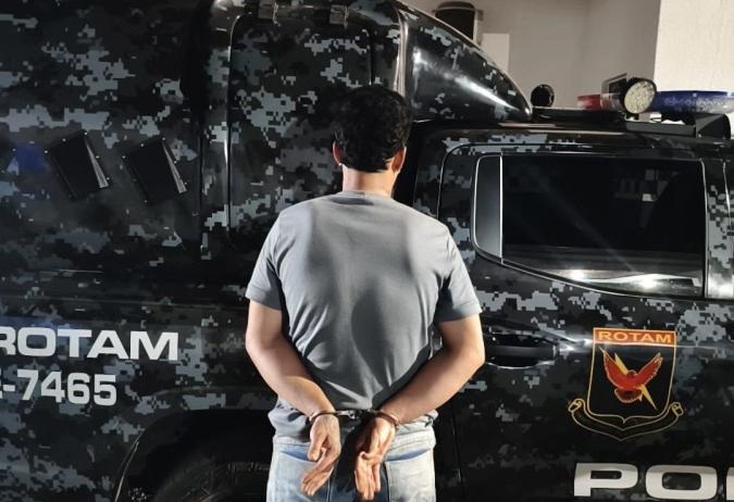 Homem com mandado de prisão em aberto é preso durante Operação Território Livre em Aripuanã  