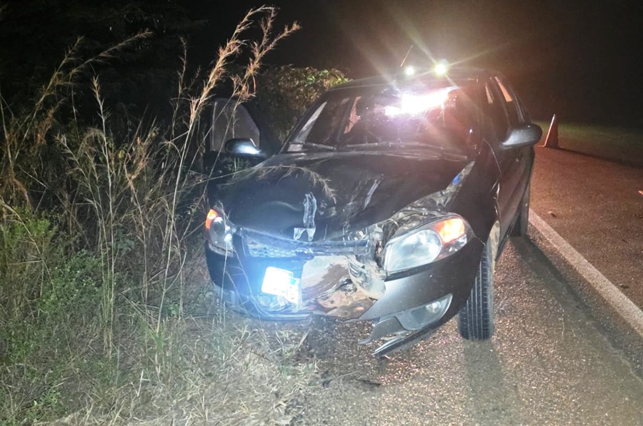 Motociclista fica ferido após colisão traseira na MT-208, em Aripuanã 