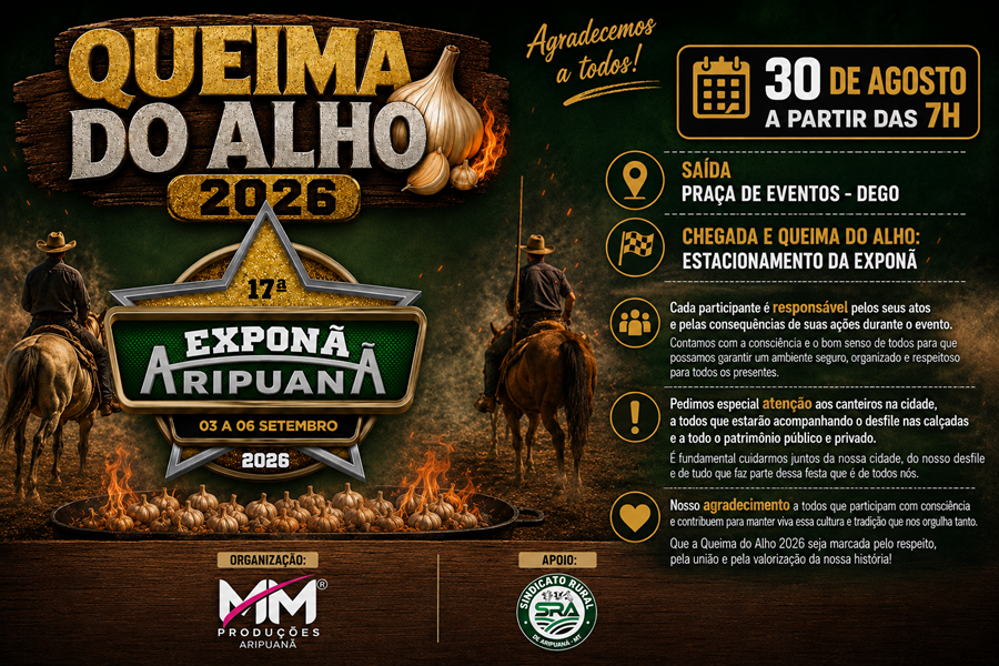 INDEA orienta sobre exigências sanitárias para a Cavalgada da Exponã 2026 em Aripuanã 