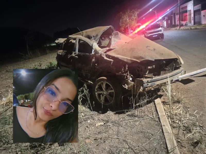 Jovem de 26 anos morre após Corolla bater em moto e capotar na BR-174, na saída de Vilhena para Juína 