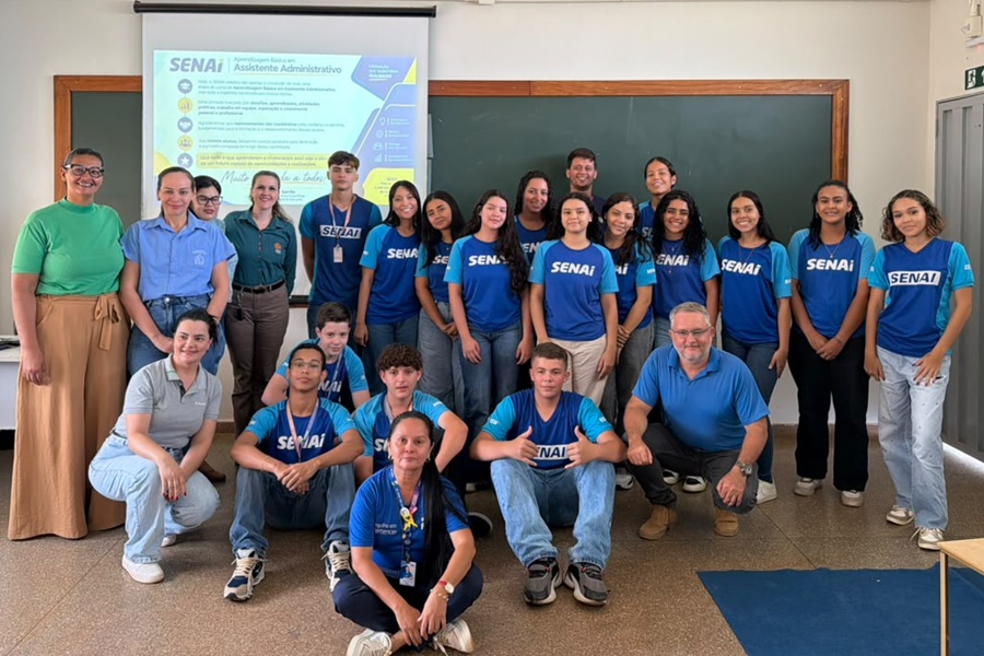 16 alunos concluem curso de Assistente Administrativo pelo Senai em Aripuanã 